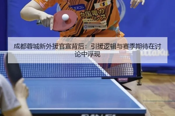 成都蓉城新外援官宣背后：引援逻辑与赛季期待在讨论中浮现